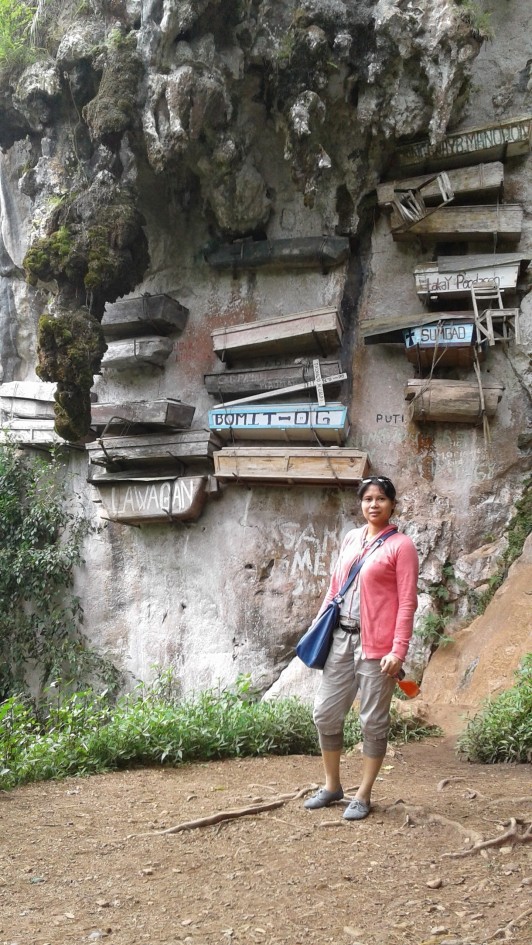 My adventure at Mountain province. The hanging coffins