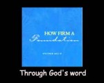 Through God's word