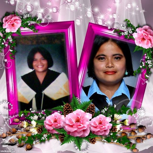 this two picture is my Bachelor in arts,major in Political Science and the one is my Bachelor in Secondary Education toga